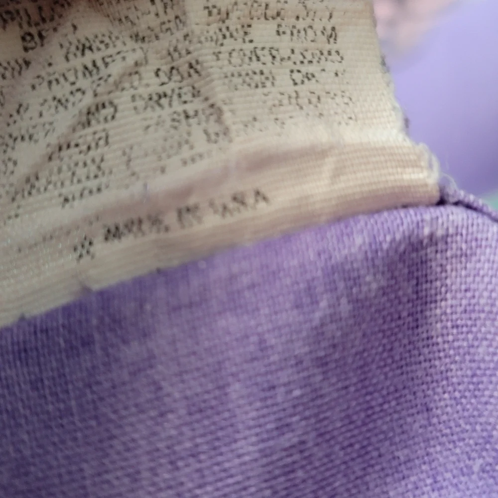 VTG 1992 Treasure Trolls Purple Pillowcase